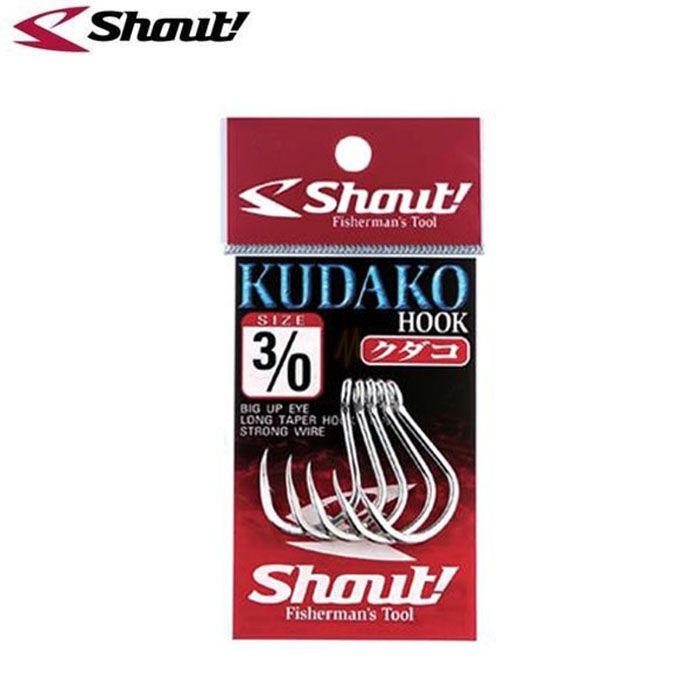 Shout Kudako Jigging Hook TAILLE 3/0